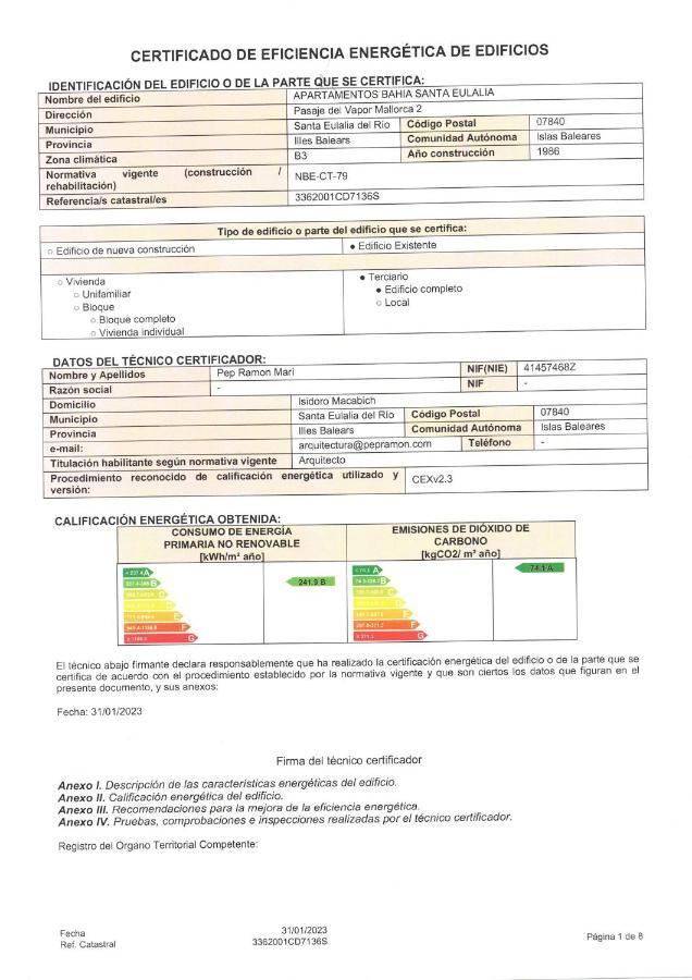 סנטה אאולריה דס ריו Apartamentos Bahia מראה חיצוני תמונה